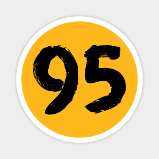 Number 95 Magnet